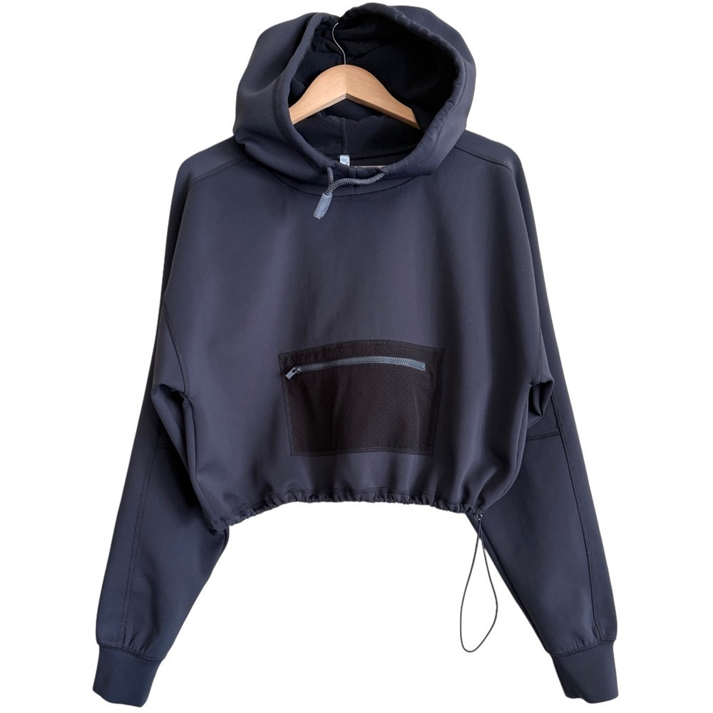 FREE PEOPLE MOVEMENT Outdoor Athleisure Baggy Reach The Summit Scuba Hoodie S/P - Picture 3 of 15